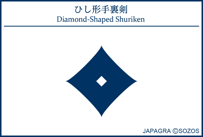 ひし形手裏剣
